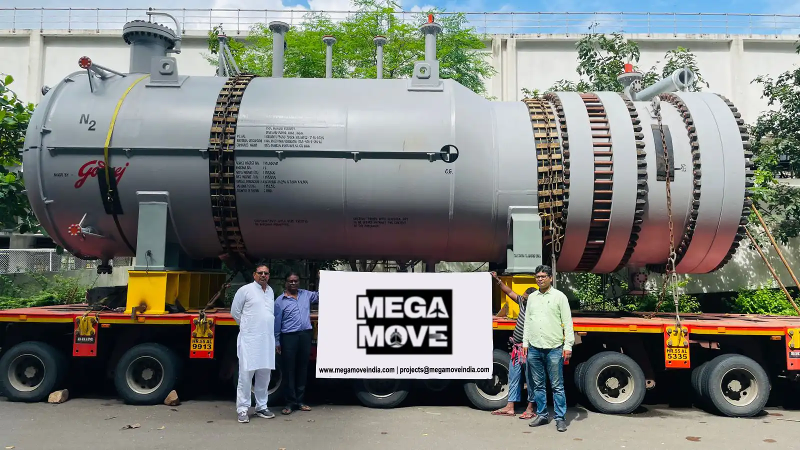2x100MT Heat Exchanger