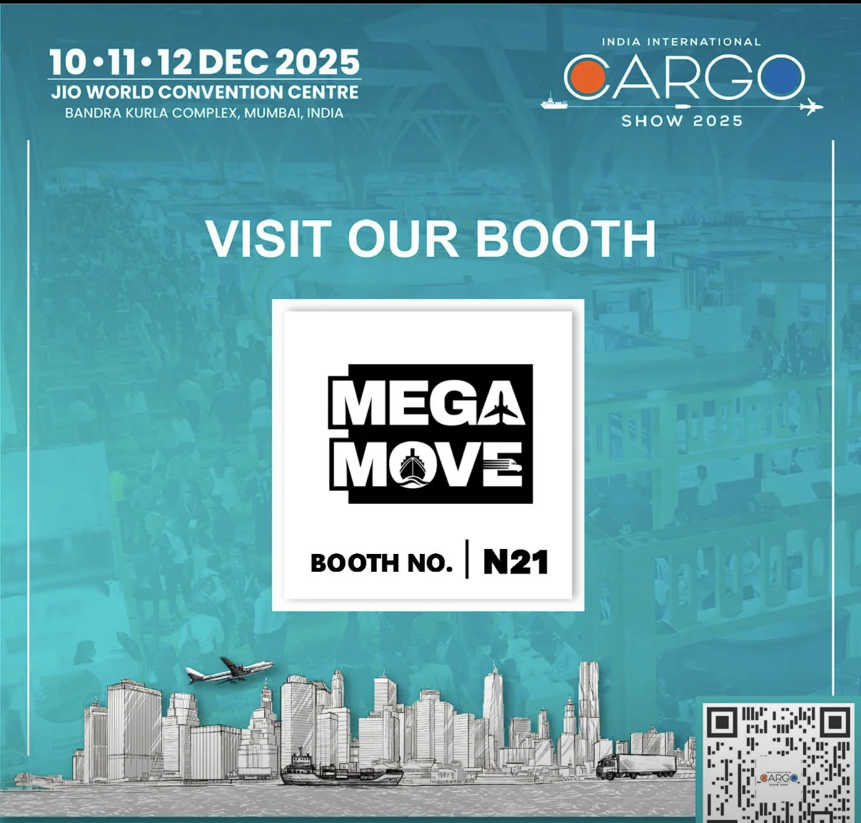 Mega Move India at IICS 2025 Exhibition